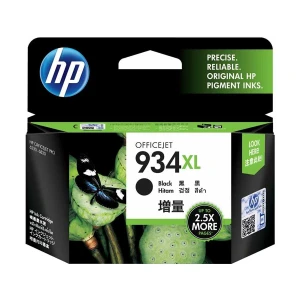 HP 934XL High Yield Black Original Ink Cartridge (C2P23AA)