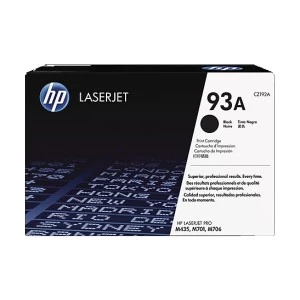 HP 93A Black Original LaserJet Toner (CZ192A)