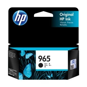 HP 965 Black Original Ink Cartridge #3JA80AA