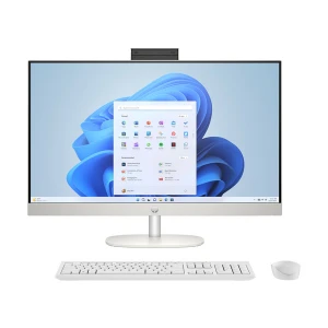 HP AIO 27-cr0051d 13th Gen Intel Core i7 1355U 16GB RAM, 1TB SSD 27 Inch FHD Display Shell White All in One Brand PC #A32YDPA