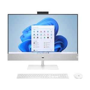 HP Pavilion AIO 27-ca1789d Intel Core i7 12700T 27 Inch FHD Non-Touch IPS Display Snowflake White All in One Brand PC #6J9U6PA