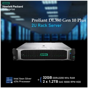 HP Proliant DL380 Gen 10 Plus 1x Intel Xeon Silver 4314 2U Rack Server