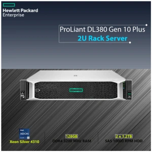 HP ProLiant DL380 Gen 10 Plus 2 x Intel Xeon Silver 4310 2U Rack Server