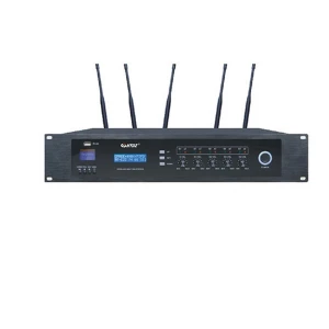HTDZ HT-3388R Black UHF Wireless Meeting System Receiver Unit