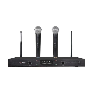 HTDZ HT-580 UHF Wireless Black Microphone System (1 Hand + 1 Tie or 2 Hand)