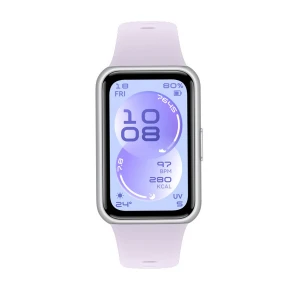 Huawei Band 11 AMOLED Purple Silver Smart Watch (Durable Polymer Case)