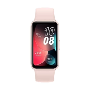 Huawei Band 8 38mm Sakura Pink Smart Watch with Sakura Pink Silicone Strap