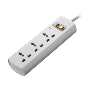 Huntkey 3 Pin 3 Port White Power Strip # SZM304 (3 Meter)