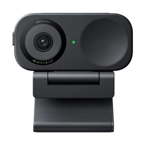 Insta360 Link 2C Graphite Black 4K UHD AI Webcam Tripod Bundle (No Warranty)