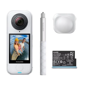 Insta360 X4 Air 29MP 8K Arctic White Action Camera Starter Bundle (No Warranty)