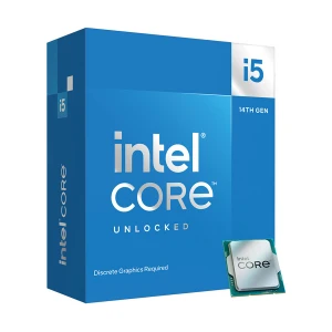 Intel Core i5 14th Gen Raptor Lake Refresh 14600KF Up to 5.30GHz 14 Core LGA1700 Socket Processor - (Without GPU) (Fan Not Included)