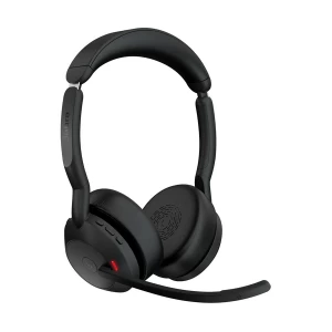 Jabra Evolve2 55 Link380a MS Stereo Bluetooth Black Headphone #25599-999-999