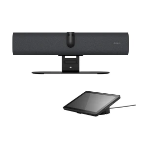 Jabra PanaCast 40 Black 180 Degree Panoramic 4K Video Bar System (With PanaCast Control Touchscreen Tablet)