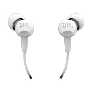 JBL C100SI White Wired In-Ear Earphone (6 Month Warranty)