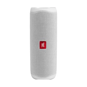JBL Flip 5 Waterproof White Portable Bluetooth Speaker