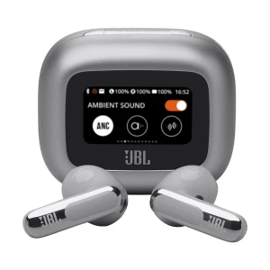 JBL Live Flex 3 ANC TWS Silver Bluetooth Earbuds (6 Month Warranty)