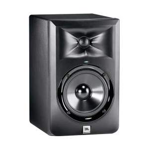 JBL LSR305 5 Inch Two-Way Powered Studio Monitor Kit Wired Black Speaker (Pair)