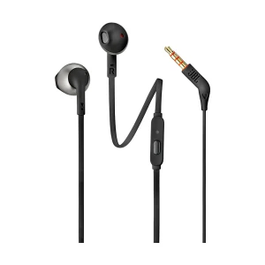 JBL Tune 205 Wired In-Ear Black Earphone (6 Month Warranty)