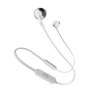 JBL TUNE 205BT Wireless In-Ear NECkband White Earphone (6 Month Warranty)