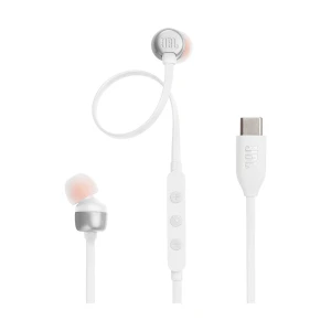 JBL Tune 310C Wired Type-C In-Ear White Earphone