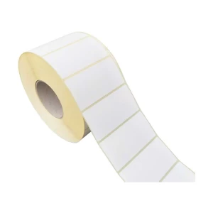 K2 101mm x 50mm (4 - 2 inch) Semi Glossy Label Roll (1 Up Single - 1000 PCs) (Requires Ribbon)