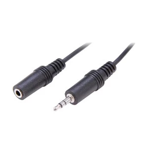 K2 3.5mm Male to Female Audio Extension Cable (3 Meter)