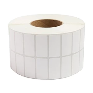K2 38mm x 25mm (1.5 - 01 inch) Direct Thermal Label Roll (2 Up Dual - 2000 PCs)