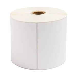 K2 102mmx152mm (4-6 inch) White Paper Direct Thermal Label Roll (500 PCs)