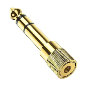 6.35mm Male to 3.5mm Female Audio Converter