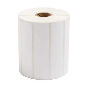 75mm x 25mm Semi Glossy Label Roll (1 Up Single - 1000 PCs) (Requires Ribbon)
