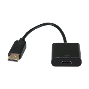 DisplayPort Male to HDMI Female Black Converter