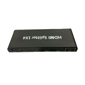 HDMI Female to Female Black Splitter # 1 in 4 out
