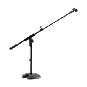 Hercules MS120B H-Base Microphone Stand with Boom & Mic Clip