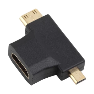 Micro & Mini HDMI Male to HDMI Female Converter