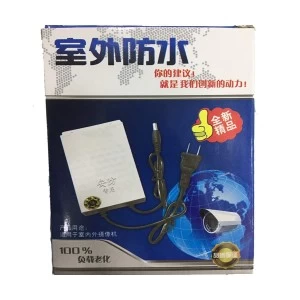 K2 Power Adapter 298/JF-1225 For Security Camera (White)