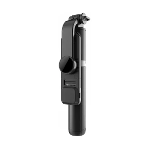 K2 Q07 Black Bluetooth Selfie Stick with Tripod & LED Light