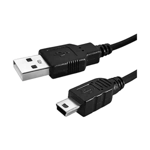 K2 USB Male to Mini USB Male, Black 1.5 Meter Camera Cable