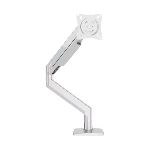 Kaloc KLC-DS160 22-40 inch Silver Adjustable Single Arm Monitor Desktop Mount Stand