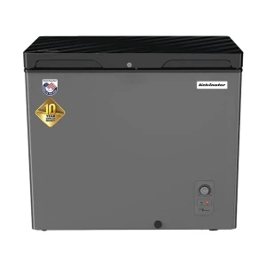 Kelvinator KCCF-225DFG 225L Dark Gray Glass Door Frost Freezer