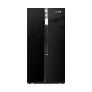 Kelvinator KHV-408FF 408L Black & Magenta No Frost Refrigerator