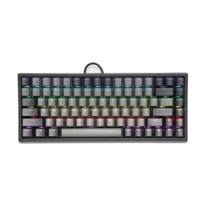 KEYCOOL KC84-A02 Gateron RGB (Blue Switch) Black Mechanical Gaming Keyboard