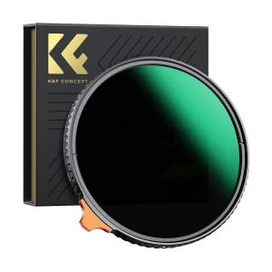 K&F Concept 82mm Variable ND2-ND400 ND Lens Filter (1-9 Stops)