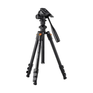 K&F Concept K234A0 Aluminum Portable Video Camera Tripod with Smartphone Holder #KF09.115