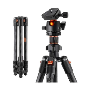 K&F Concept K254C2+BH-36L Portable Carbon Fiber Tripod #KF09.123
