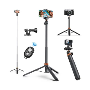 K&F Concept MS-04 Selfie Stick Tripod for Smartphones & Cameras #KF09.127