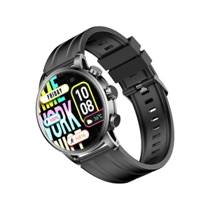 Kieslect KR2 Amoled Display Black Bluetooth Calling Smart Watch #1Y