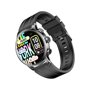 Kieslect KR2 Amoled Display Black Bluetooth Calling Smart Watch