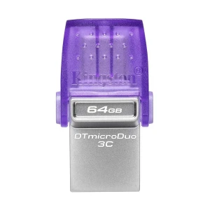 Kingston DataTraveler microDuo 3C 64GB USB 3.2 Gen 1 & Type-C OTG Pen Drive #DTDUO3CG3/64GB