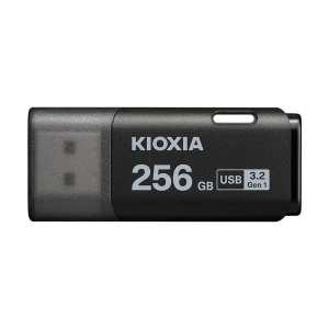 KIOXIA TransMemory U301 256GB USB 3.2 Gen 1 Black Pen Drive #LU301K256GG4