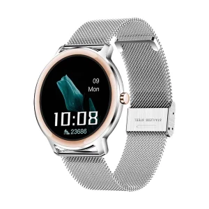 KOSPET Athena 20mm Silver steel strap Smart Watch